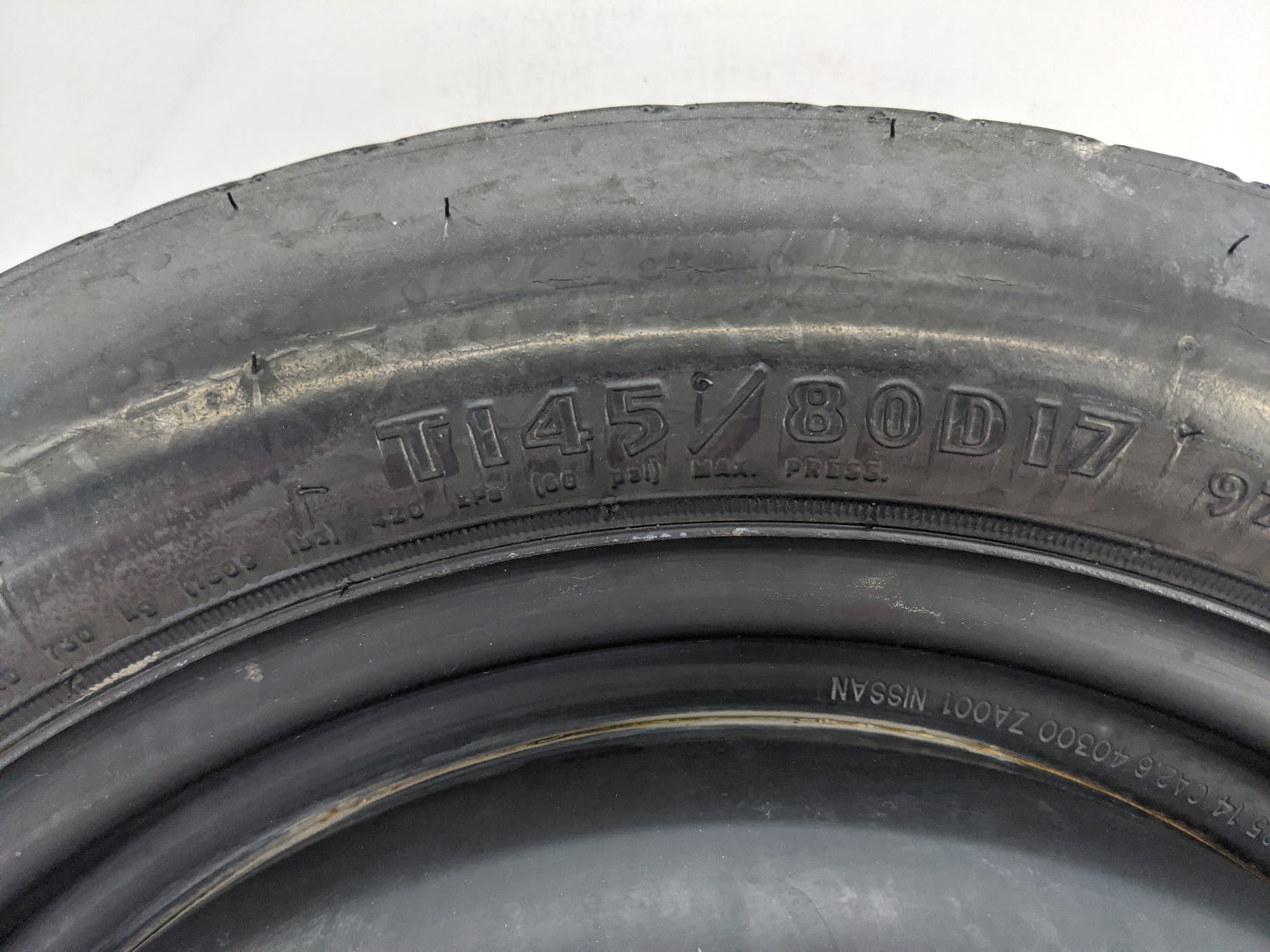 2004-2022 Nissan Maxima Spare Donut Tire Wheel Rim Oem 1461475 - Oemusedautoparts1.com