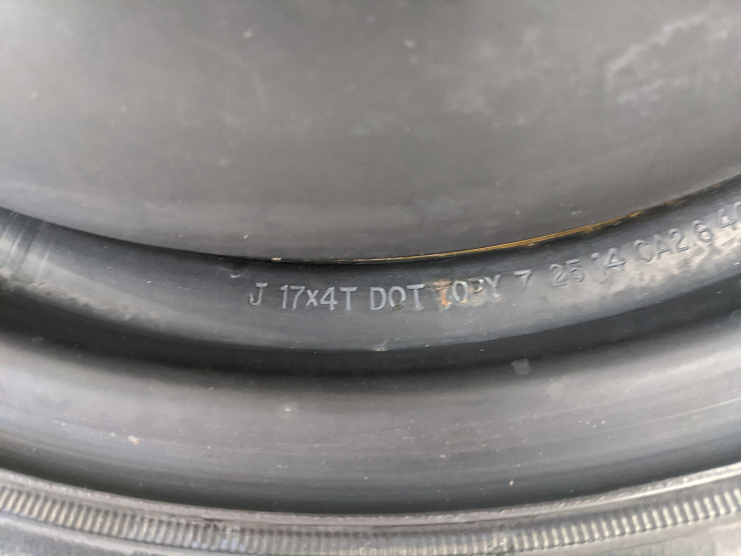 2004-2022 Nissan Maxima Spare Donut Tire Wheel Rim Oem 1461475 - Oemusedautoparts1.com