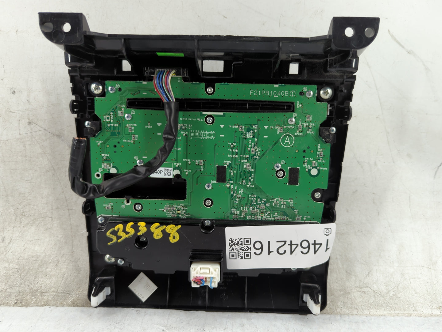 2012-2014 Nissan Maxima Radio Control Panel 1464216 - Oemusedautoparts1.com