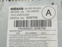 2012-2014 Nissan Maxima Radio AM FM Cd Player Receiver Replacement P/N:281859DA0A PN-3450D, PN3450DC Fits Fits 2012 2013 201