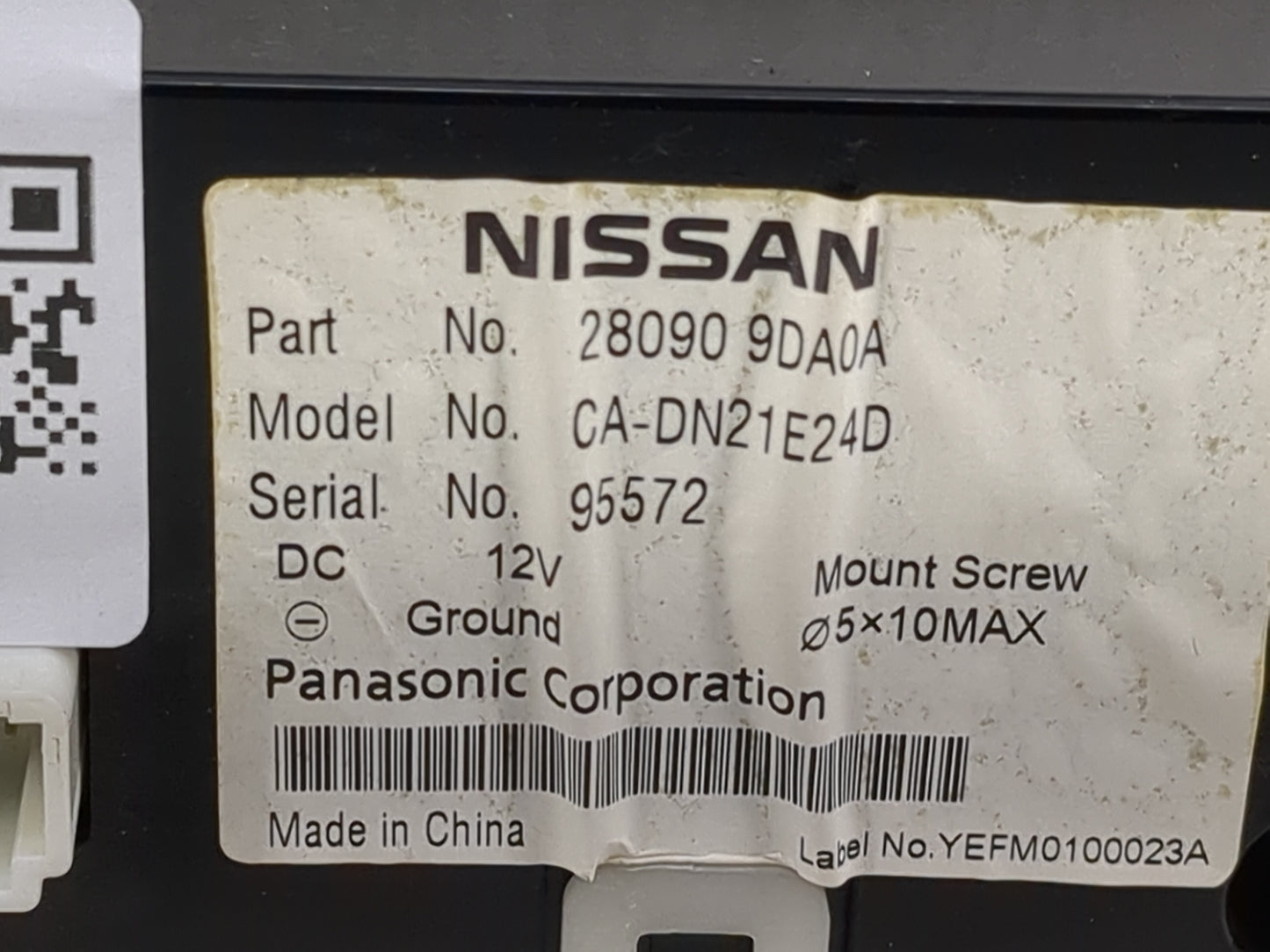 2012-2014 Nissan Maxima Information Display Screen 1468860 - Oemusedautoparts1.com