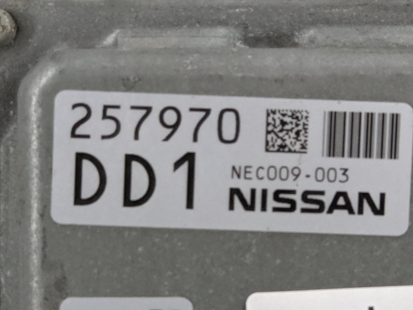 2014 Nissan Maxima PCM Engine Control Computer ECU ECM PCU OEM P/N:NEC009-003 A1H-3M0 200 4324 Fits OEM Used Auto Parts - Oe