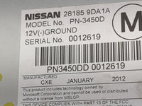 2012-2014 Nissan Maxima Radio AM FM Cd Player Receiver Replacement P/N:28185 9DA1A PN-3450D Fits Fits 2012 2013 2014 OEM Use