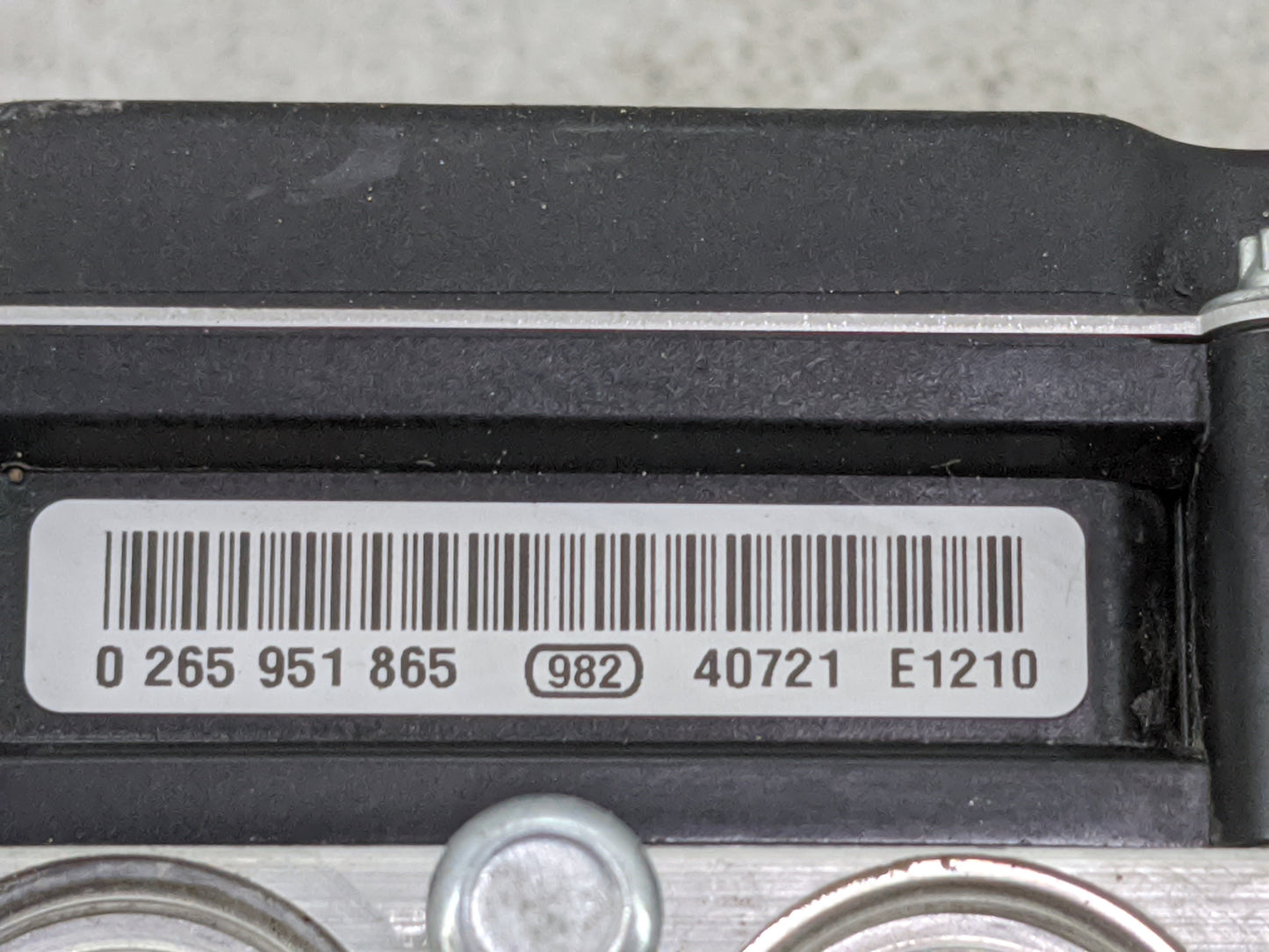 2014 Nissan Maxima ABS Pump Control Module Replacement P/N:0265951865 0607LB220514 Fits OEM Used Auto Parts - Oemusedautopar
