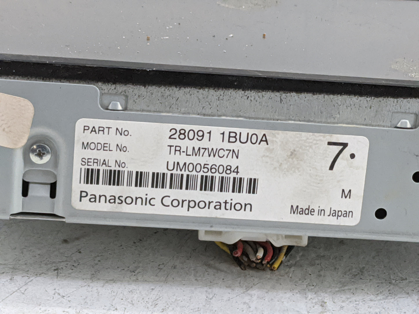 2009-2014 Nissan Maxima Information Display Screen 1477506 - Oemusedautoparts1.com