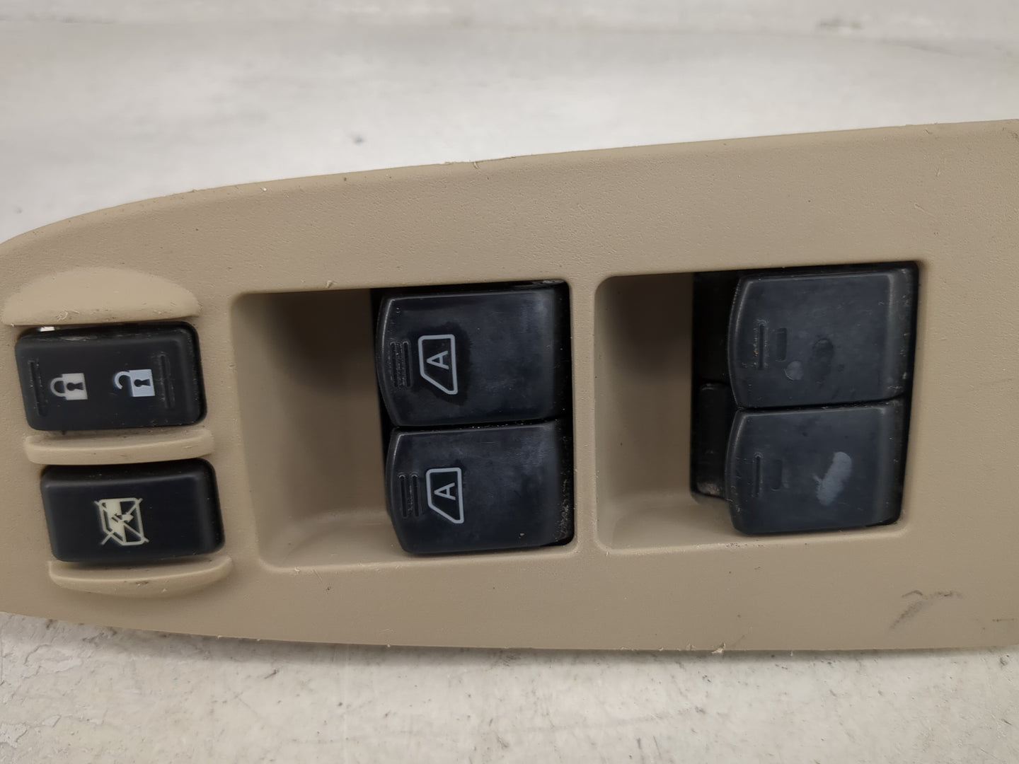 2009-2014 Nissan Maxima Master Power Window Switch Replacement Driver Side Left P/N:25401 9N00E 2693NE Fits OEM Used Auto Pa