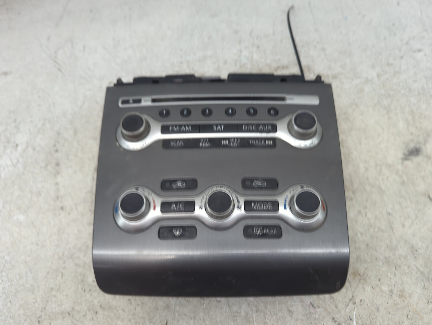 2012-2014 Nissan Maxima Radio Control Panel 1494489 - Oemusedautoparts1.com