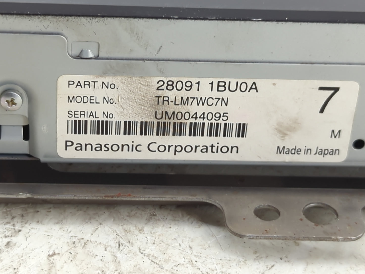 2009-2014 Nissan Maxima Information Display Screen 1494728 - Oemusedautoparts1.com