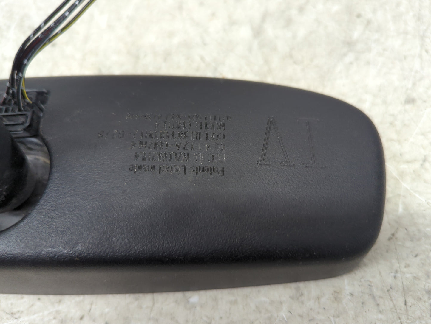 2014 Nissan Maxima Interior Rear View Mirror Replacement OEM P/N:E13 027078 NZLTLMHL4, 4112A-OE7H4, TLMHL4 Fits OEM Used Aut