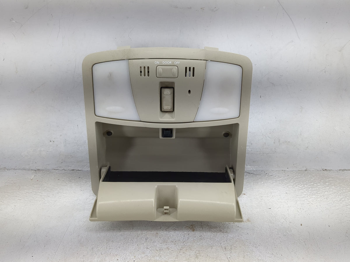 2014 Nissan Maxima Overhead Roof Console Beige - Oemusedautoparts1.com