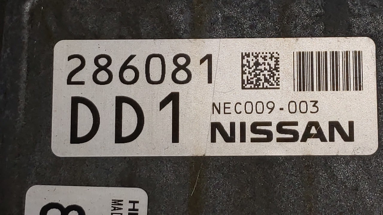 2014 Nissan Maxima PCM Engine Control Computer ECU ECM PCU OEM P/N:NEC009-003 A1H-3MD, NEC005-070 Fits OEM Used Auto Parts -