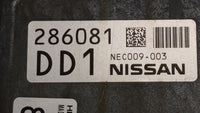 2014 Nissan Maxima PCM Engine Control Computer ECU ECM PCU OEM P/N:NEC009-003 A1H-3MD, NEC005-070 Fits OEM Used Auto Parts -