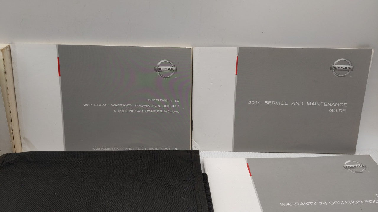 2014 Nissan Maxima Owners Manual Book Guide OEM Used Auto Parts - Oemusedautoparts1.com