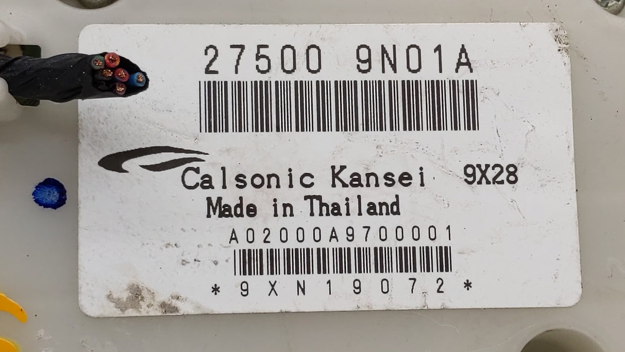 2009-2014 Nissan Maxima Climate Control Module Temperature AC/Heater Replacement P/N:27500 9N01A Fits OEM Used Auto Parts - 