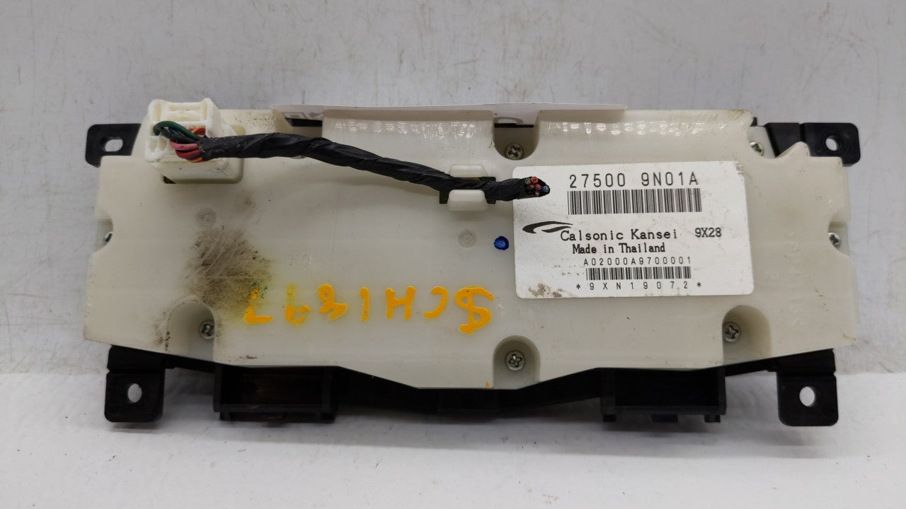 2009-2014 Nissan Maxima Climate Control Module Temperature AC/Heater Replacement P/N:27500 9N01A Fits OEM Used Auto Parts - 