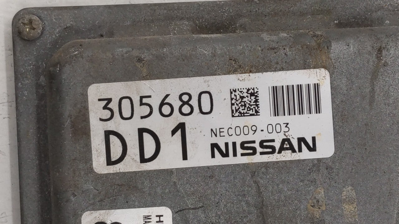 2014 Nissan Maxima PCM Engine Control Computer ECU ECM PCU OEM P/N:NEC009-003 A1H-3MD, NEC005-070 Fits OEM Used Auto Parts -