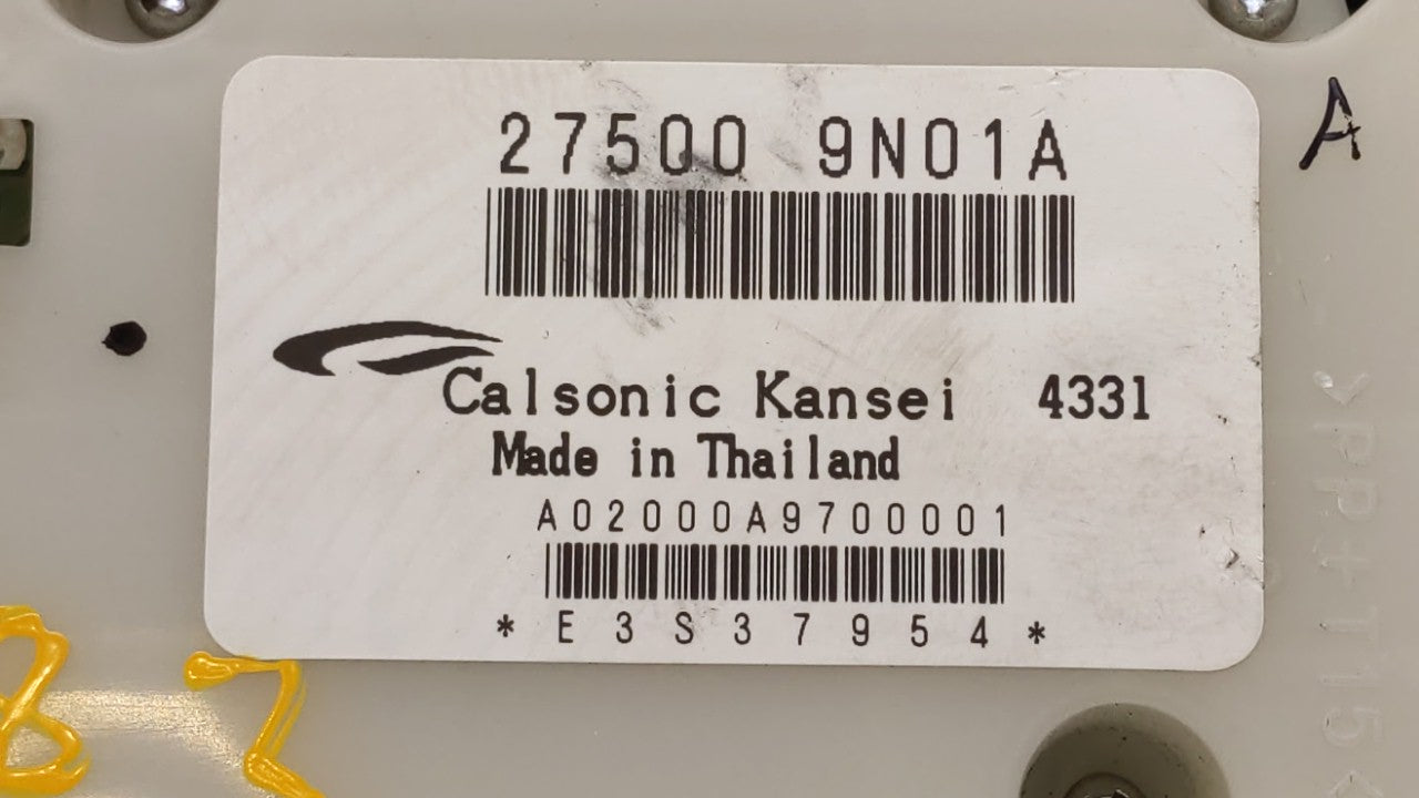 2009-2014 Nissan Maxima Climate Control Module Temperature AC/Heater Replacement P/N:68260 ZYB8F 27500 9N01A Fits OEM Used A
