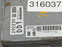 2014 Nissan Maxima PCM Engine Control Computer ECU ECM PCU OEM P/N:NEC009-003 A1H-3MD, NEC005-070 Fits OEM Used Auto Parts -
