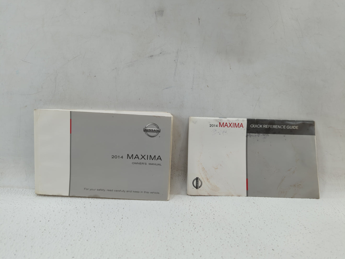 2014 Nissan Maxima Owners Manual Book Guide P/N:OM14E OA35U0 OEM Used Auto Parts - Oemusedautoparts1.com