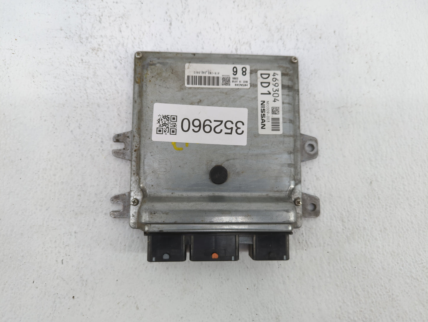 2014 Nissan Maxima PCM Engine Control Computer ECU ECM PCU OEM P/N:NEC009-003 A1H-3MD, NEC005-070 Fits OEM Used Auto Parts -