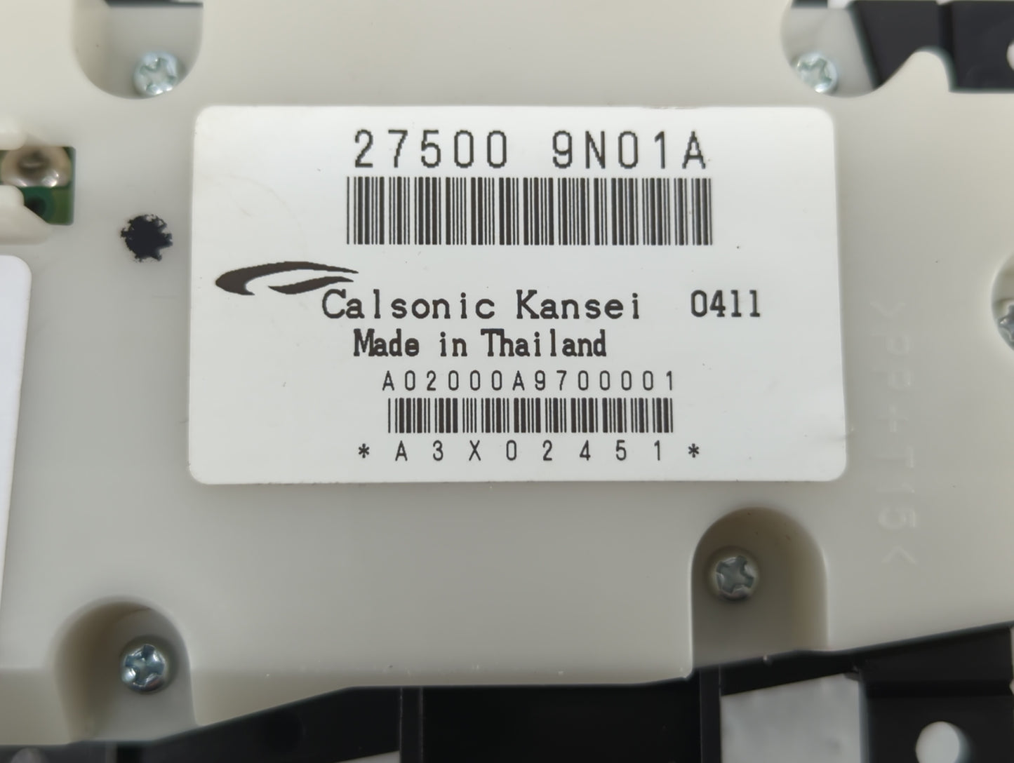 2009-2014 Nissan Maxima Climate Control Module Temperature AC/Heater Replacement P/N:68260 9D80F 68260 ZYB8F Fits OEM Used A
