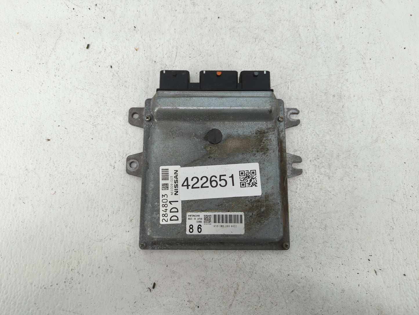 2014 Nissan Maxima PCM Engine Control Computer ECU ECM PCU OEM P/N:284803 NEC009-003, A1H-3MD, NEC005-070 Fits OEM Used Auto