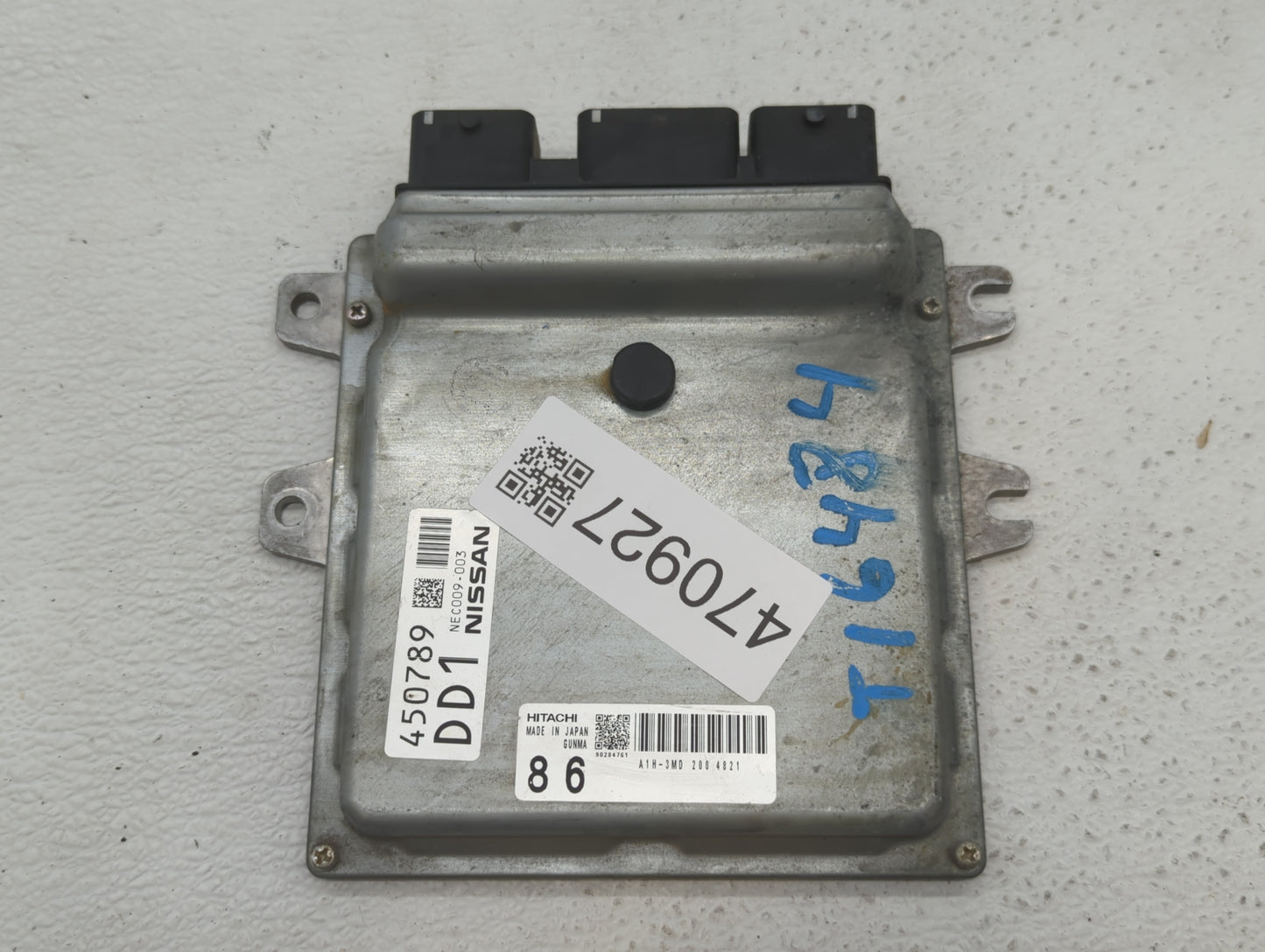 2014 Nissan Maxima PCM Engine Control Computer ECU ECM PCU OEM P/N:NEC009-003 NEC005-070 Fits OEM Used Auto Parts - Oemuseda