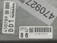 2014 Nissan Maxima PCM Engine Control Computer ECU ECM PCU OEM P/N:NEC009-003 NEC005-070 Fits OEM Used Auto Parts - Oemuseda