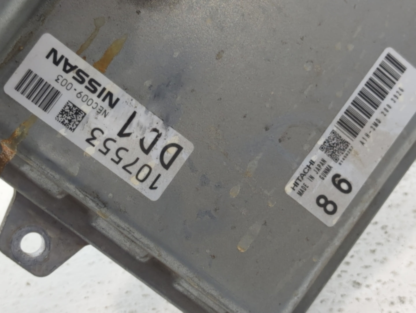 2014 Nissan Maxima PCM Engine Control Computer ECU ECM PCU OEM P/N:NEC009-003 NEC005-070 Fits OEM Used Auto Parts - Oemuseda