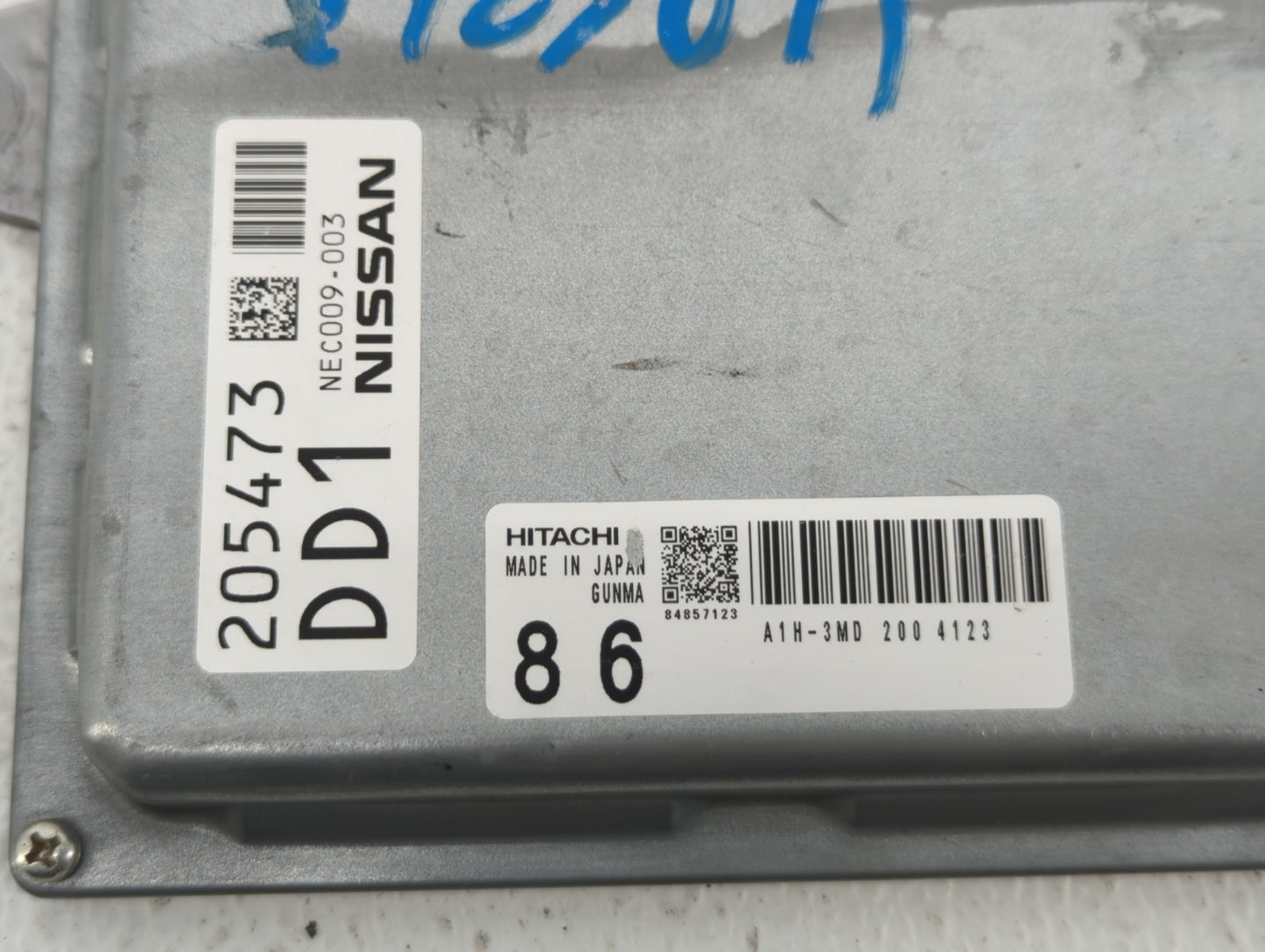 2014 Nissan Maxima PCM Engine Control Computer ECU ECM PCU OEM P/N:NEC009-003 A1H-3MD 200, NEC005-070 Fits OEM Used Auto Par