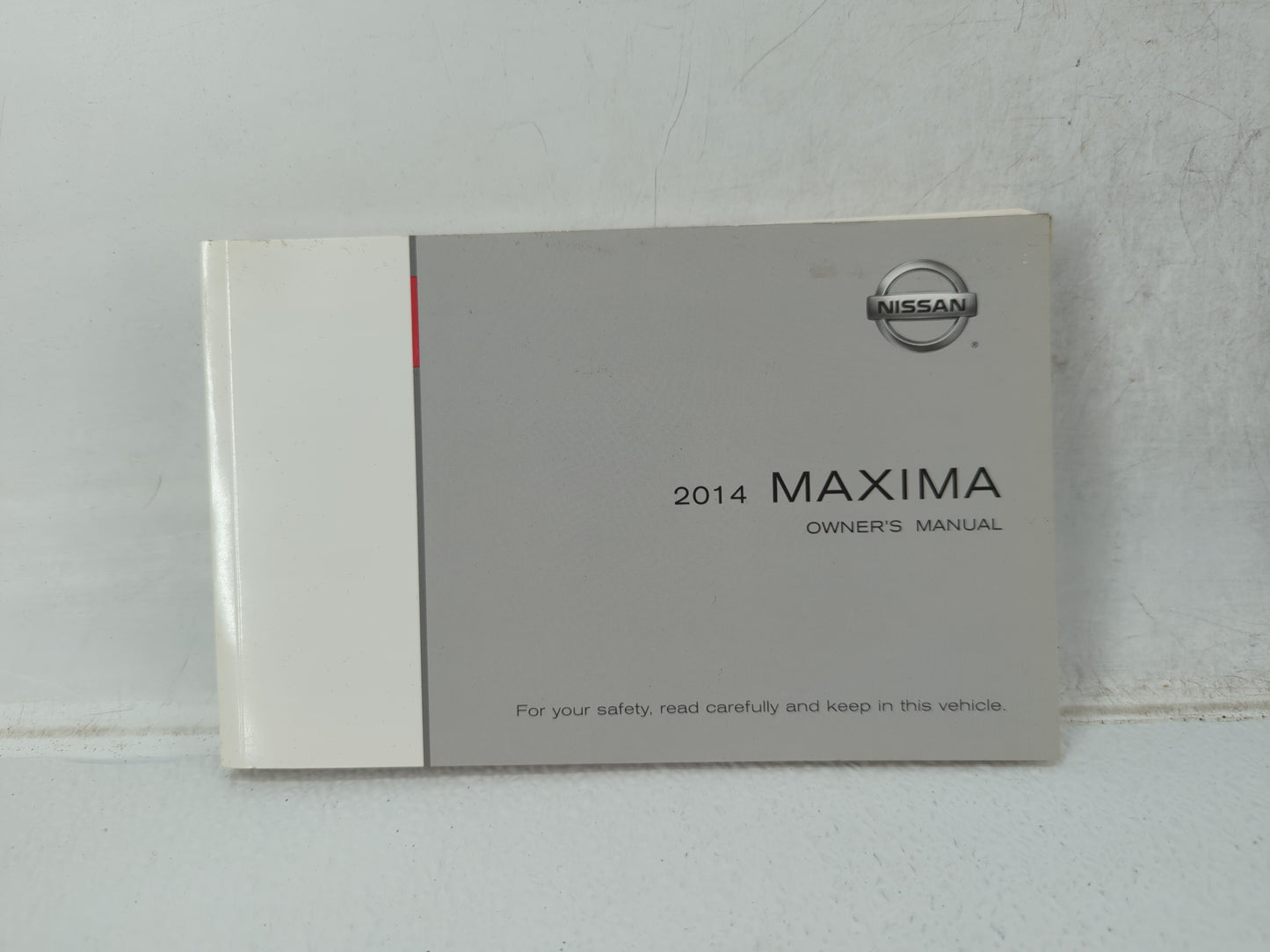 2014 Nissan Maxima Owners Manual Book Guide OEM Used Auto Parts - Oemusedautoparts1.com