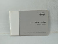 2014 Nissan Maxima Owners Manual Book Guide OEM Used Auto Parts - Oemusedautoparts1.com