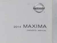 2014 Nissan Maxima Owners Manual Book Guide OEM Used Auto Parts - Oemusedautoparts1.com