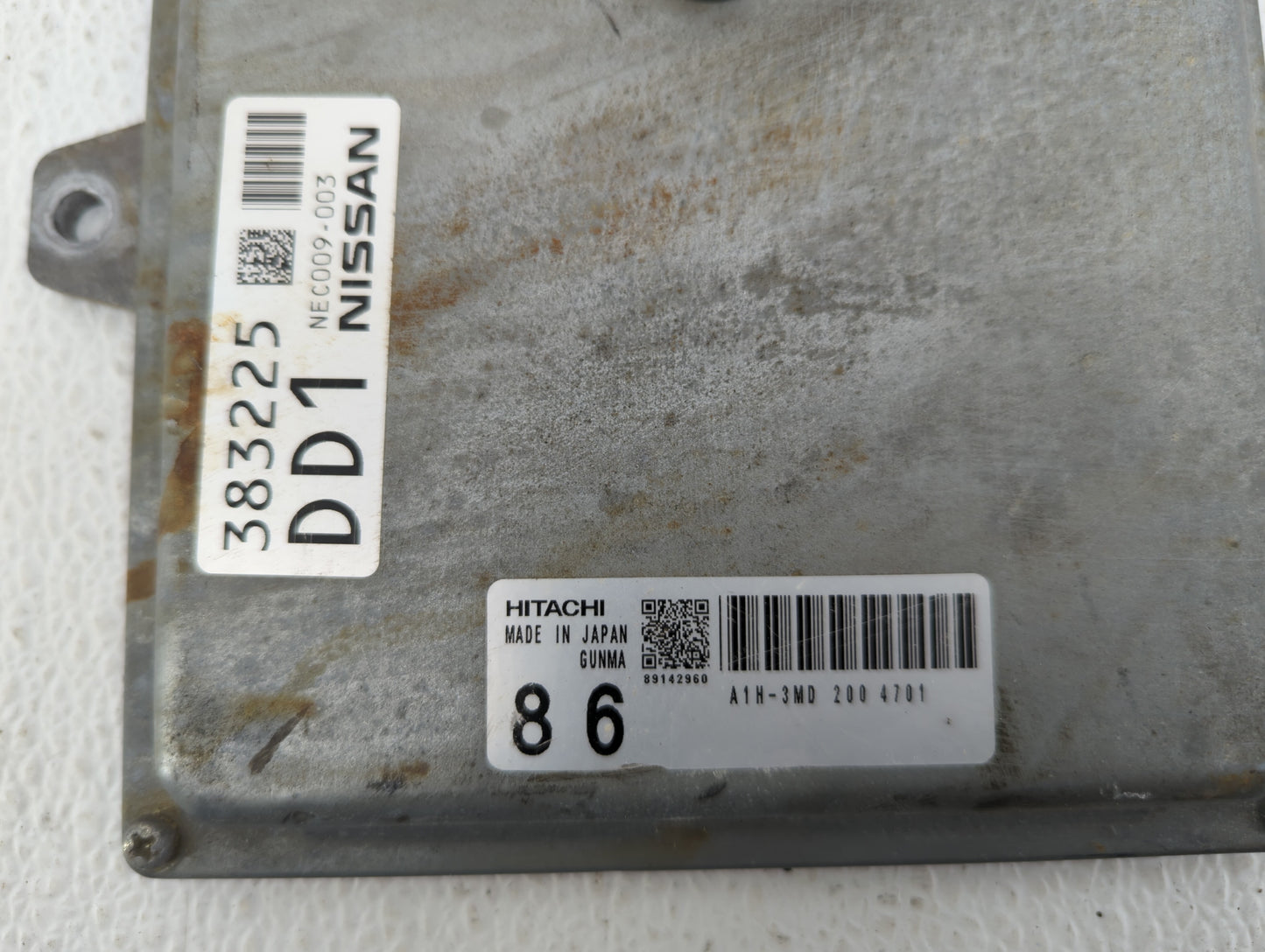 2014 Nissan Maxima PCM Engine Control Computer ECU ECM PCU OEM P/N:NEC009-003 NEC005-070 Fits OEM Used Auto Parts - Oemuseda