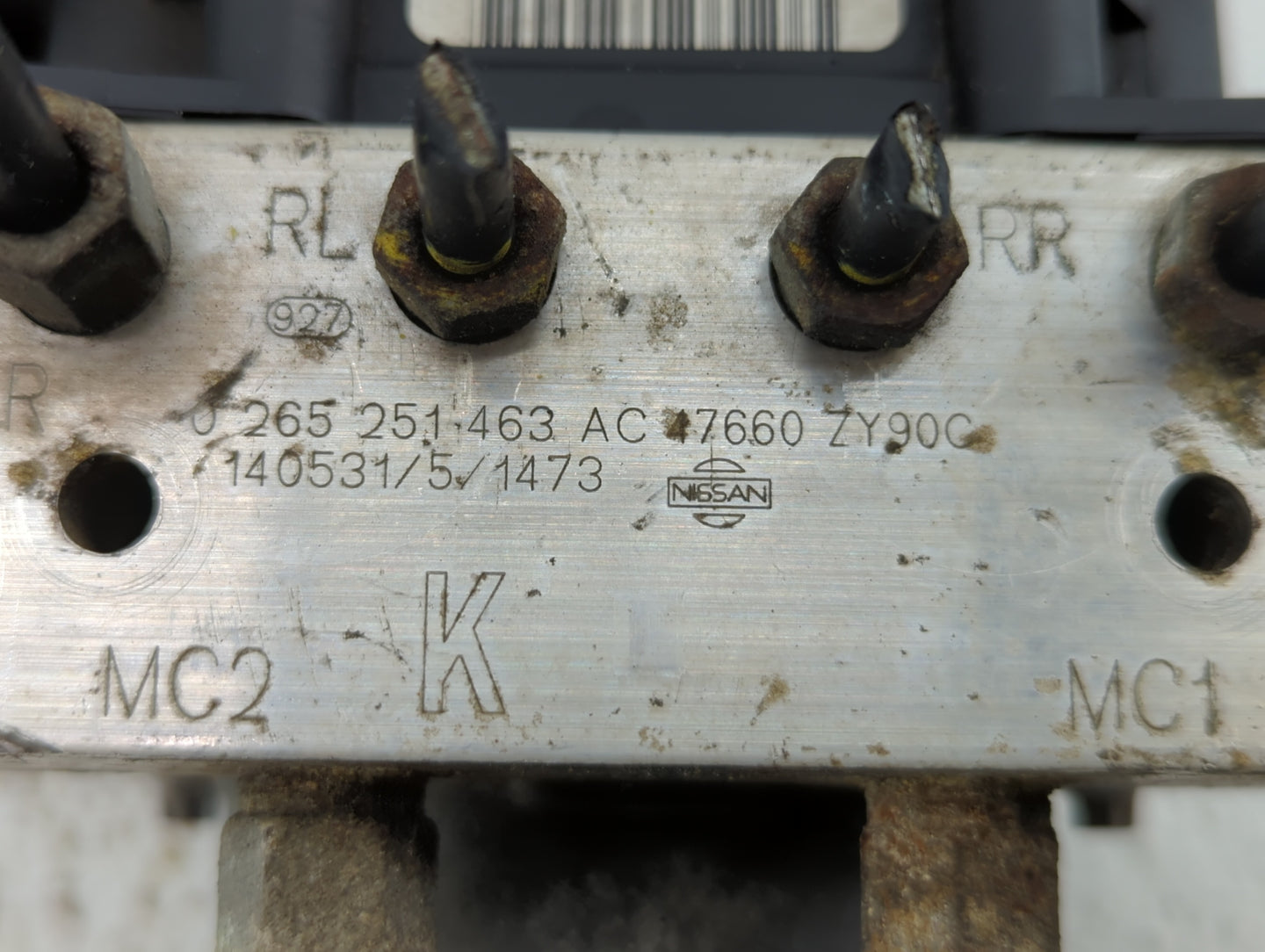 2014 Nissan Maxima ABS Pump Control Module Replacement P/N:47660 ZY90C Fits OEM Used Auto Parts - Oemusedautoparts1.com