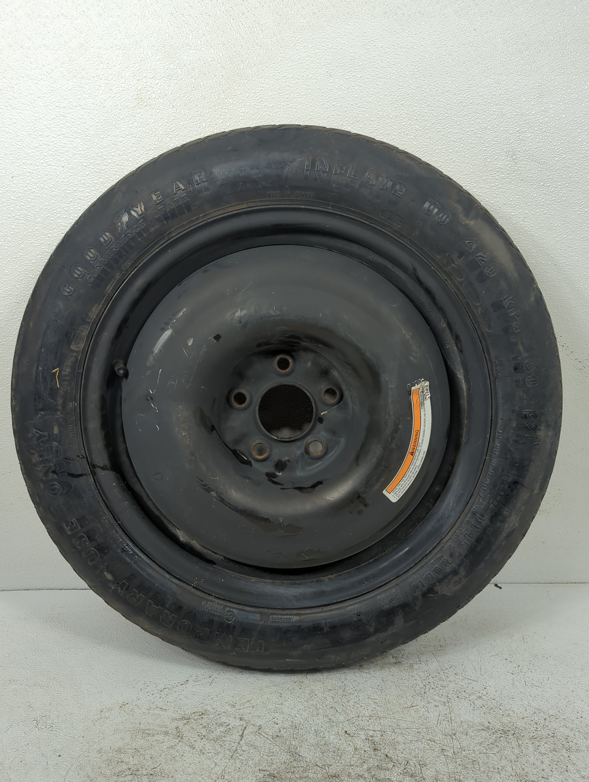 2004-2022 Nissan Maxima Spare Donut Tire Wheel Rim Oem 5036814 - Oemusedautoparts1.com