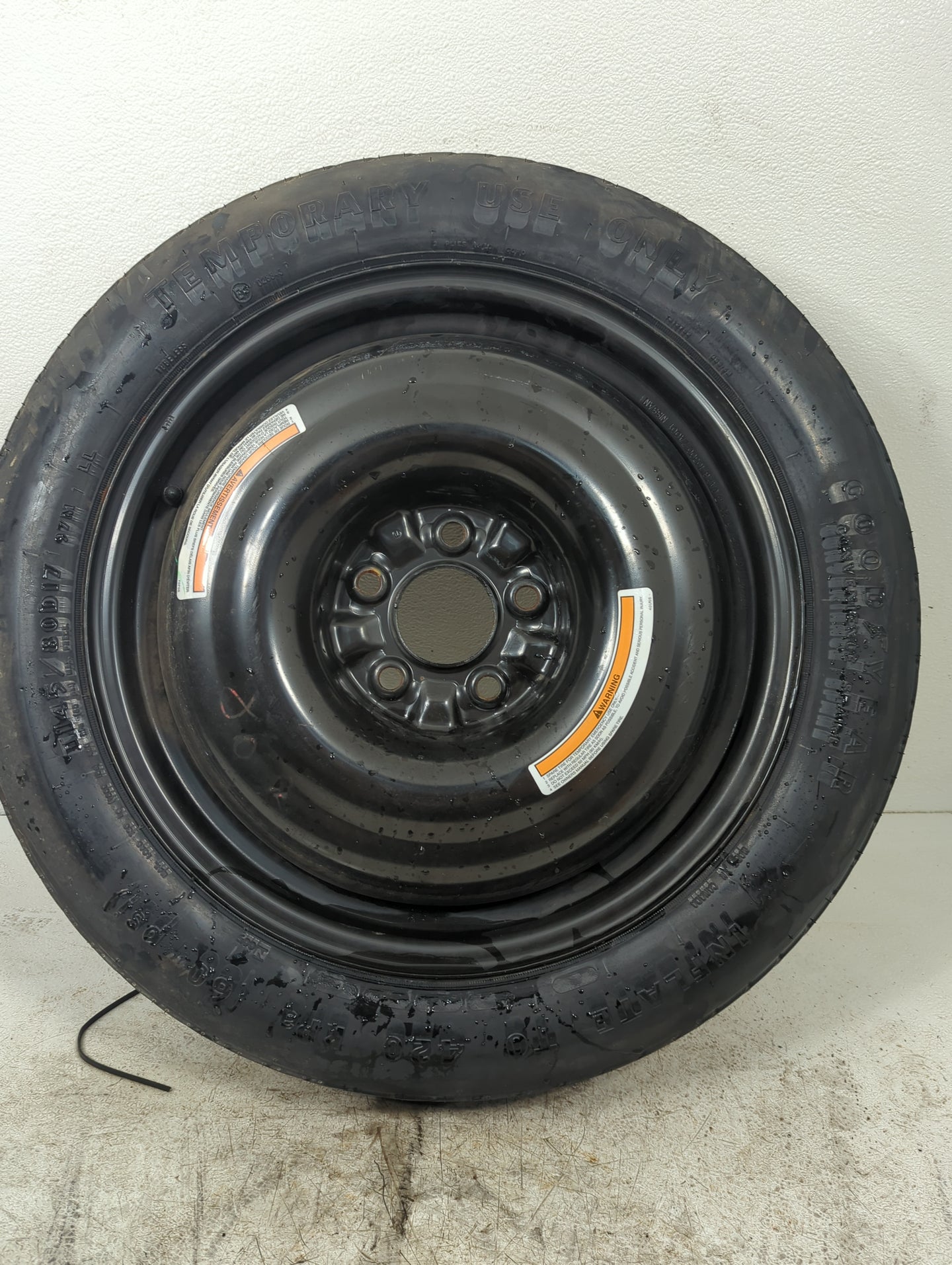 2004-2022 Nissan Maxima Spare Donut Tire Wheel Rim Oem 5036990 - Oemusedautoparts1.com