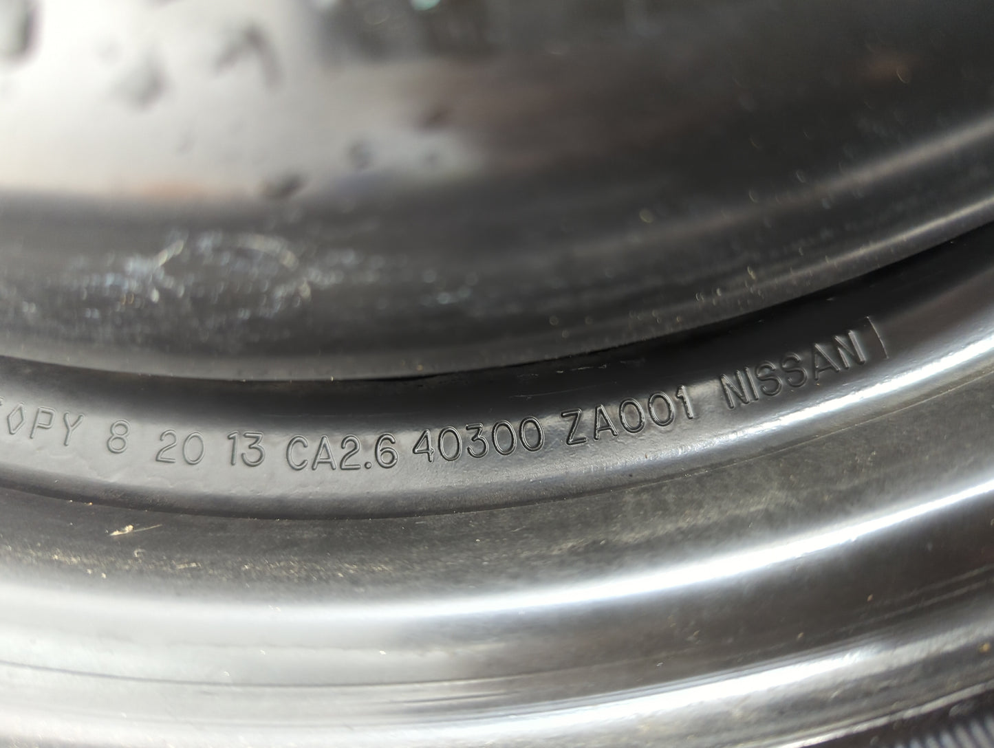 2004-2022 Nissan Maxima Spare Donut Tire Wheel Rim Oem 5036990 - Oemusedautoparts1.com