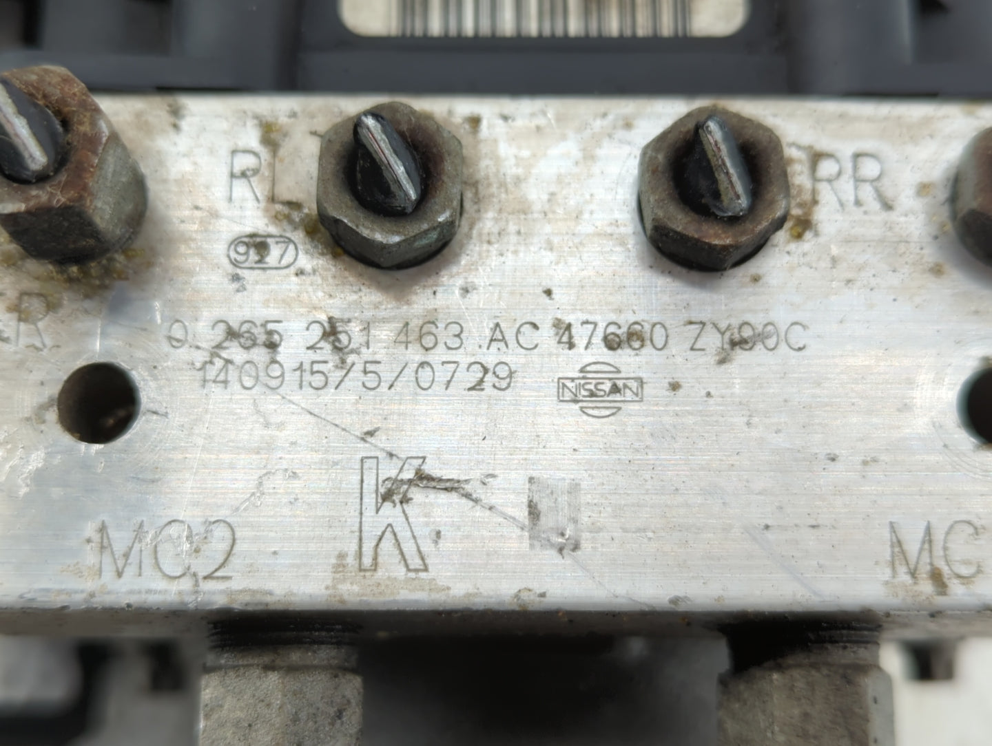 2014 Nissan Maxima ABS Pump Control Module Replacement P/N:47660 ZY90C Fits OEM Used Auto Parts - Oemusedautoparts1.com