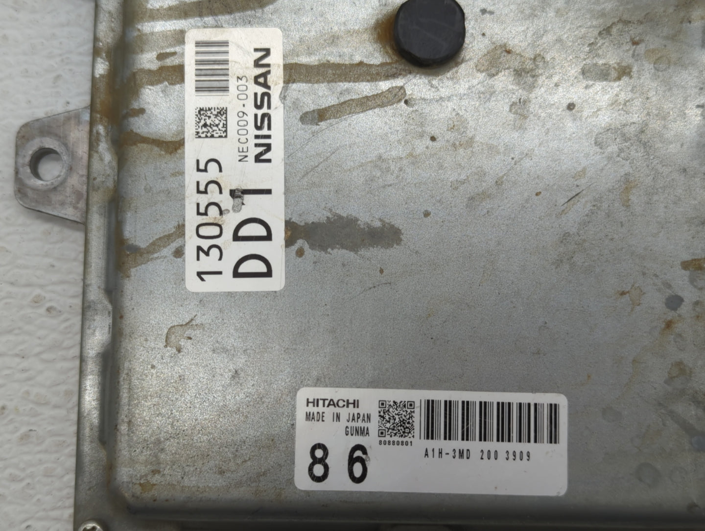 2014 Nissan Maxima PCM Engine Control Computer ECU ECM PCU OEM P/N:NEC009-003 A1H-3MD Fits OEM Used Auto Parts - Oemusedauto