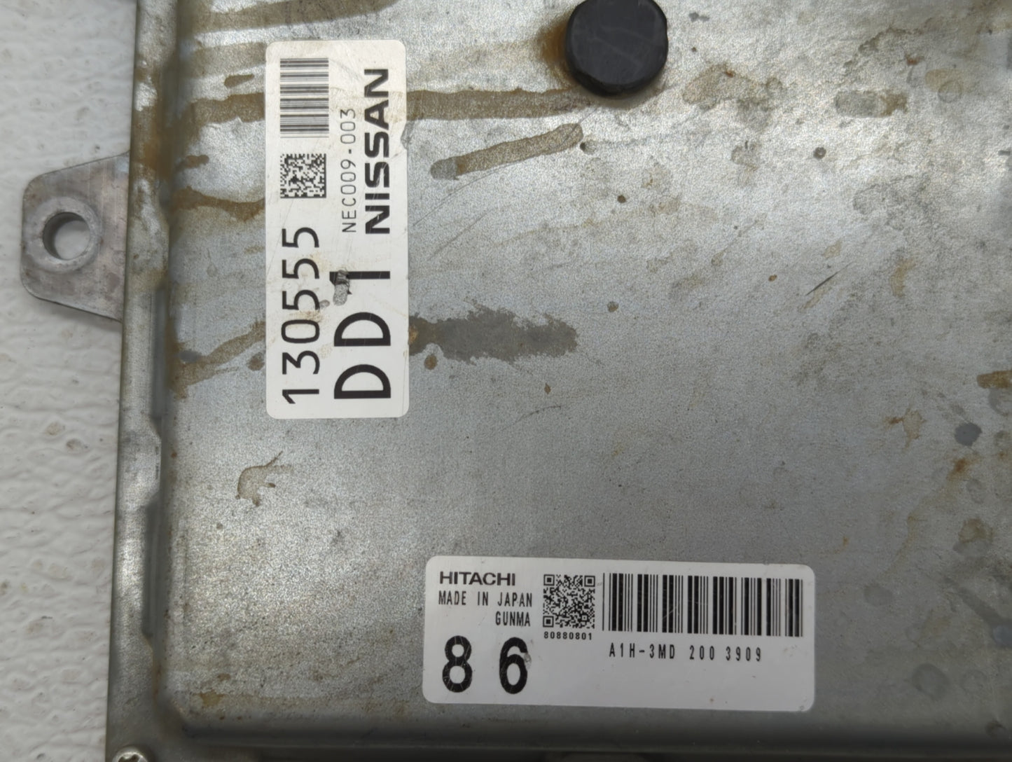 2014 Nissan Maxima PCM Engine Control Computer ECU ECM PCU OEM P/N:NEC009-003 A1H-3MD Fits OEM Used Auto Parts - Oemusedauto