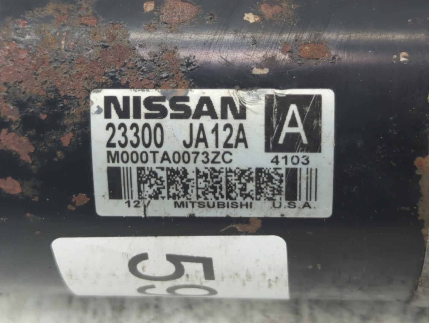 2009-2014 Nissan Maxima Car Starter Motor Solenoid OEM P/N:23300 JA12A Fits Fits 2007 2008 2009 2010 2011 2012 2013 2014 OEM