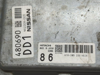 2014 Nissan Maxima PCM Engine Control Computer ECU ECM PCU OEM P/N:480690DD1 NEC009-003 Fits OEM Used Auto Parts - Oemusedau