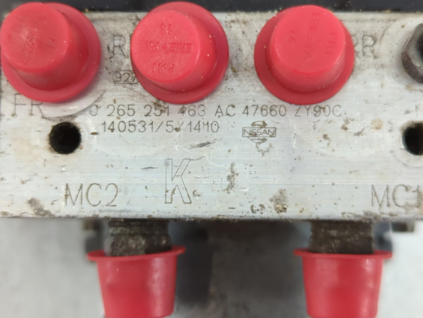 2014 Nissan Maxima ABS Pump Control Module Replacement P/N:47660 ZY90C 0 265 251 463 AC Fits OEM Used Auto Parts - Oemusedau