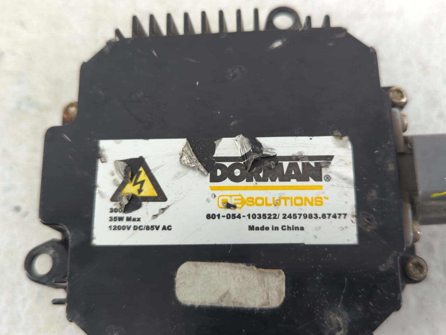 2009-2014 Nissan Maxima Headlight Ballast Head Light - Oemusedautoparts1.com