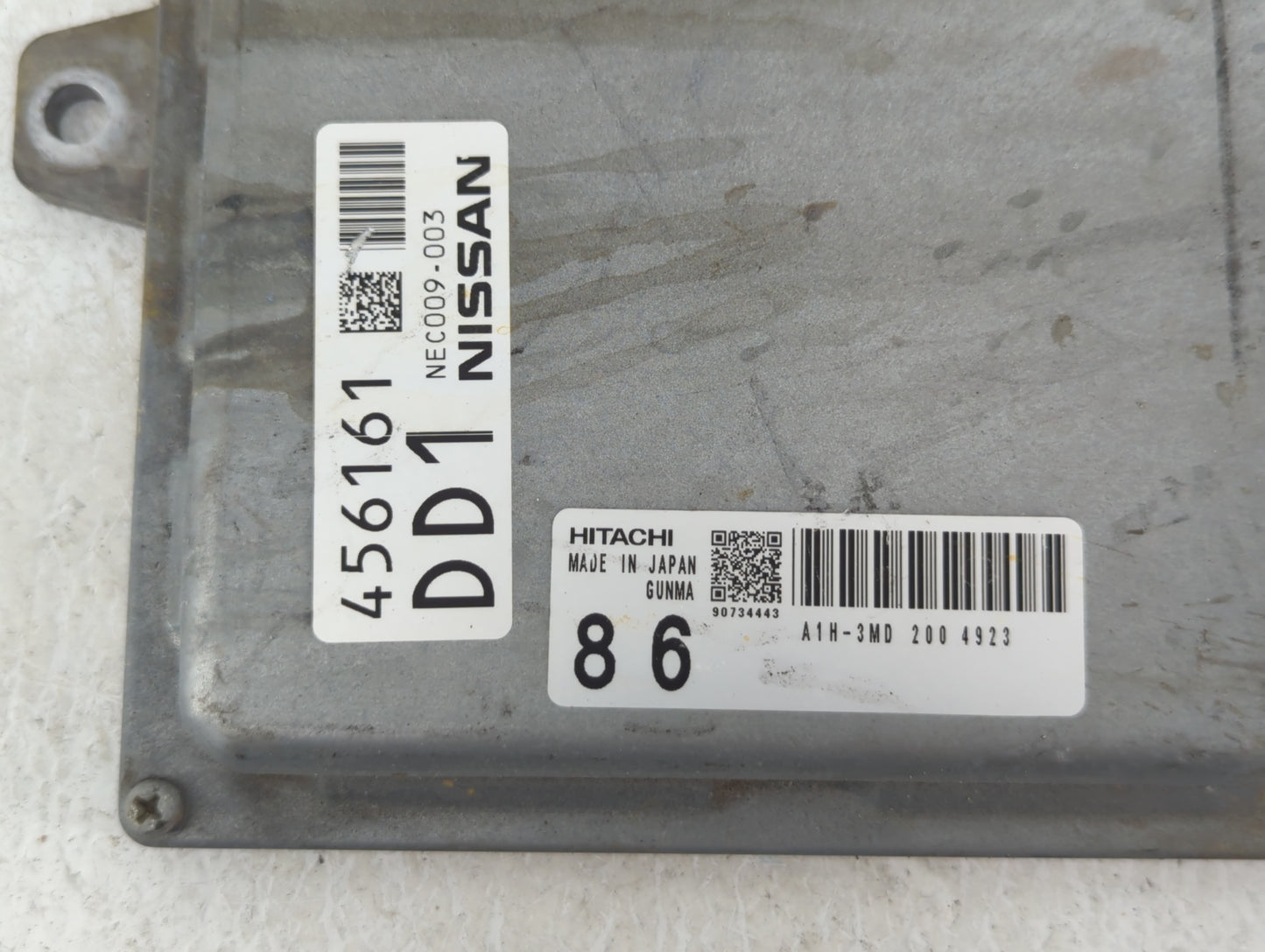 2014 Nissan Maxima PCM Engine Control Computer ECU ECM PCU OEM P/N:NEC009-003 A1H-3MD 200 4923 Fits OEM Used Auto Parts - Oe