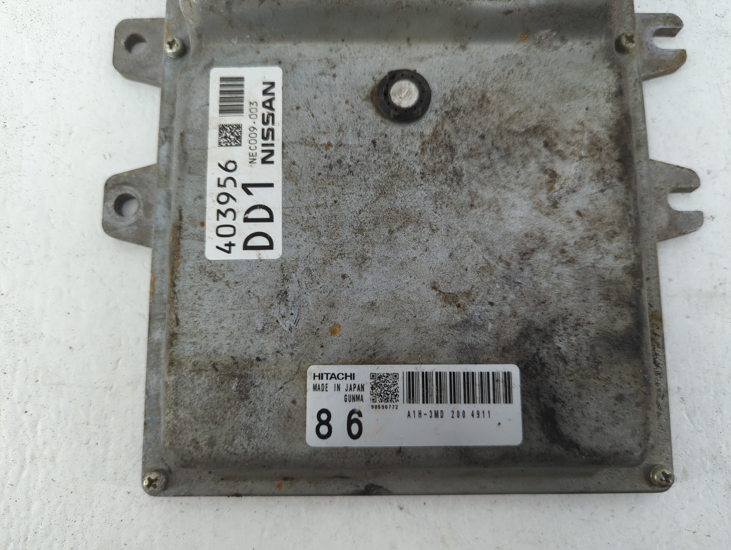 2014 Nissan Maxima PCM Engine Control Computer ECU ECM PCU OEM P/N:403956 NEC009-003 Fits OEM Used Auto Parts - Oemusedautop