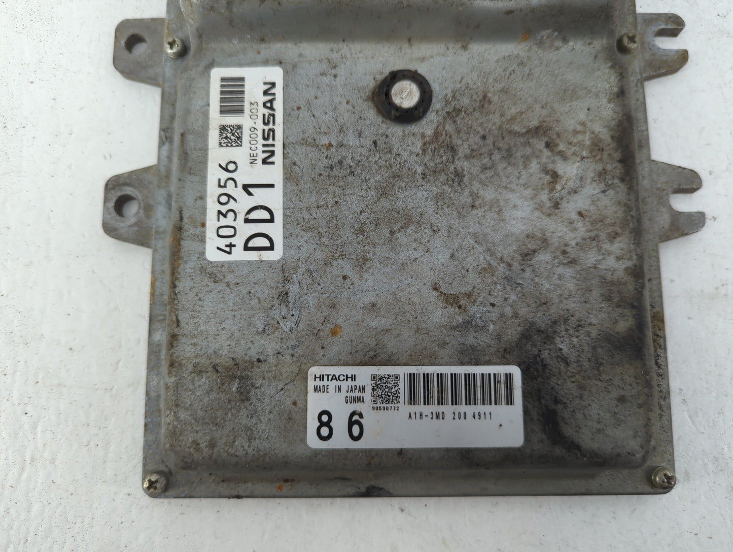 2014 Nissan Maxima PCM Engine Control Computer ECU ECM PCU OEM P/N:403956 NEC009-003 Fits OEM Used Auto Parts - Oemusedautop