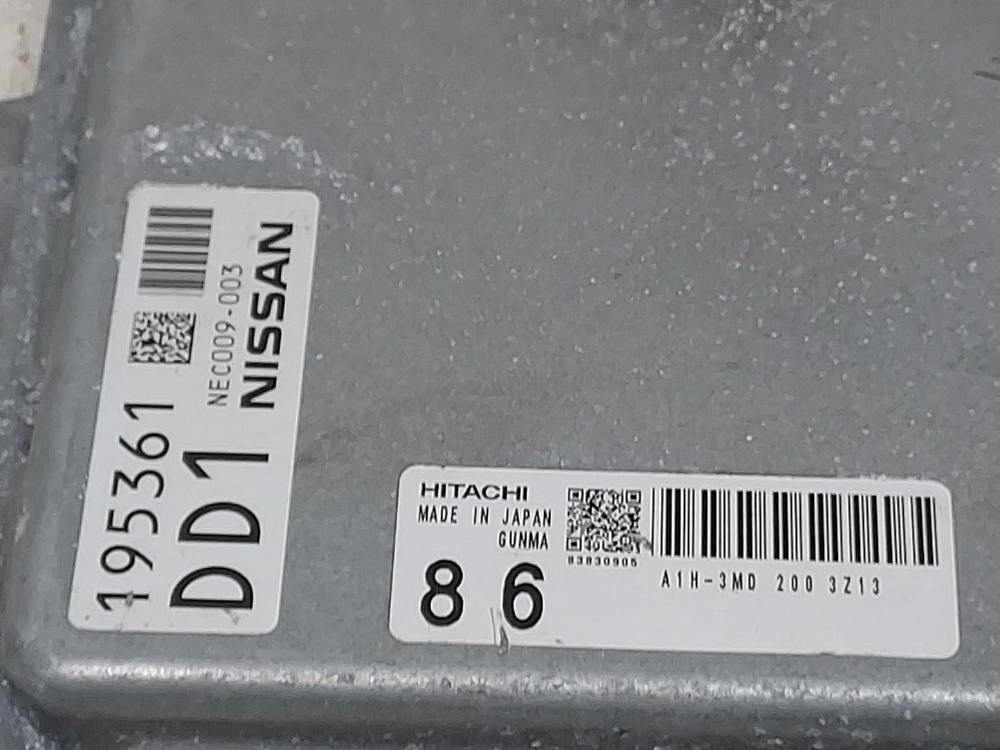2014 Nissan Maxima PCM Engine Control Computer ECU ECM PCU OEM P/N:NEC009-003 Fits OEM Used Auto Parts - Oemusedautoparts1.c