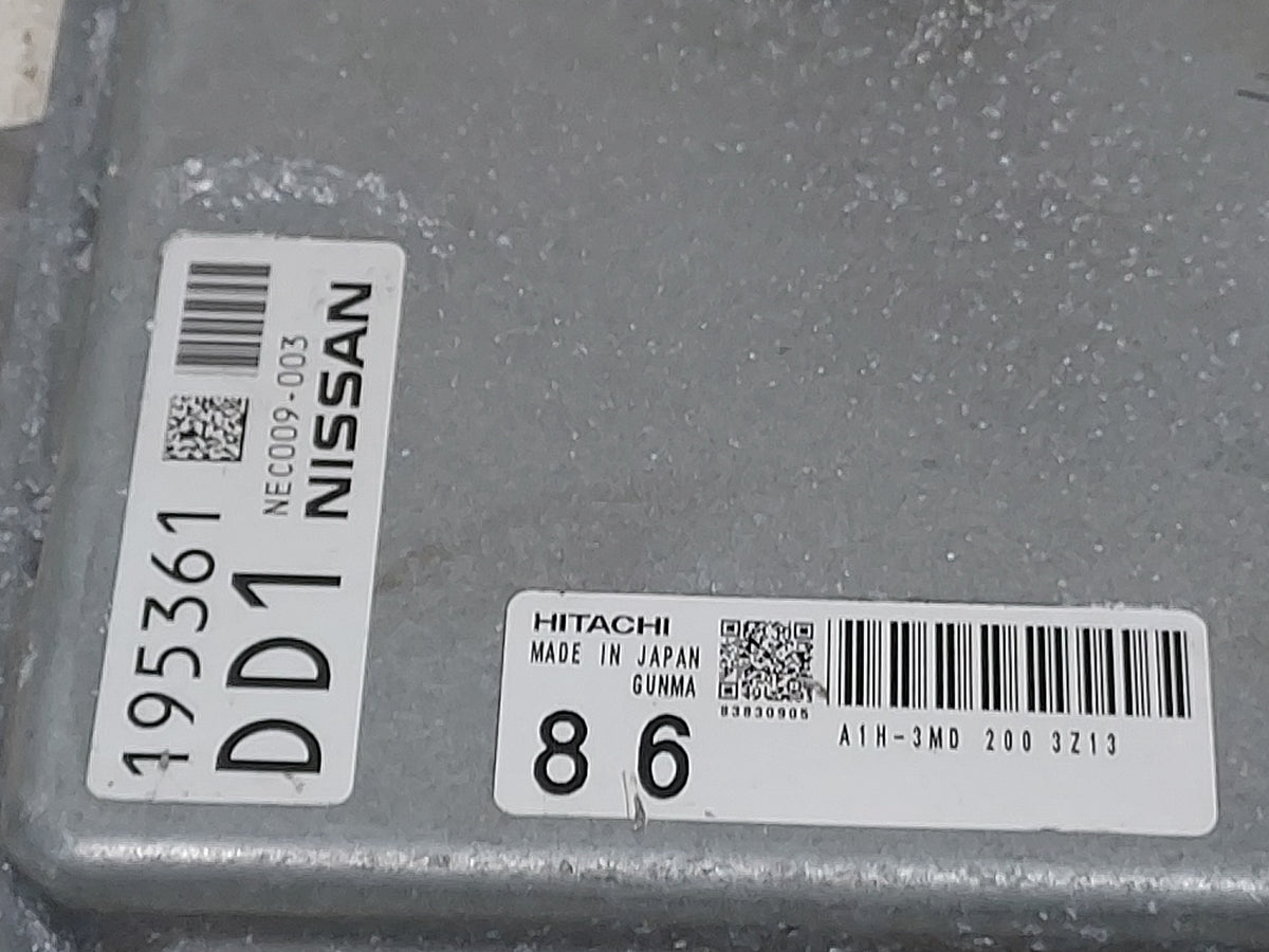 2014 Nissan Maxima PCM Engine Control Computer ECU ECM PCU OEM P/N:NEC009-003 OEM Used Auto Parts - Oemusedautoparts1.com